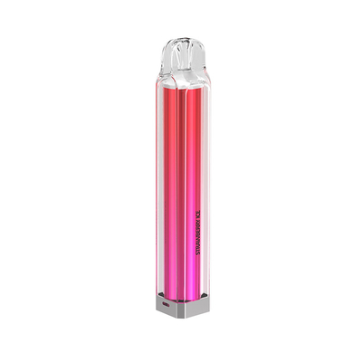 Nouvelle conception Crystal Disposable Vape Bar Up à 600 souffles avec la batterie 500mah