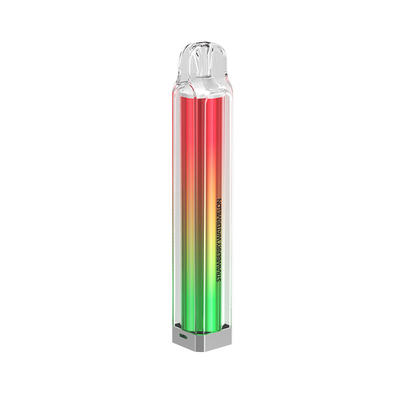 Les cigarettes électroniques du couvercle inférieur en métal d'OEM ajustent lumineux transparent