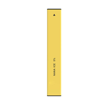 Batterie de la cosse 280mAh de la glace 1.2ml Mini Disposable Electronic Cigarette Vape de banane