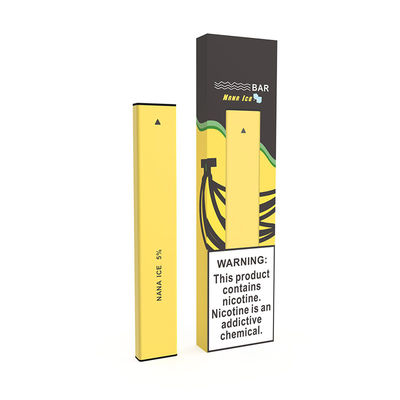 Batterie de la cosse 280mAh de la glace 1.2ml Mini Disposable Electronic Cigarette Vape de banane