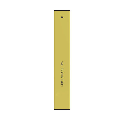 Stylo jaune de Vape de mini E batterie jetable de la cigarette 400Puffs 280mAh du citron