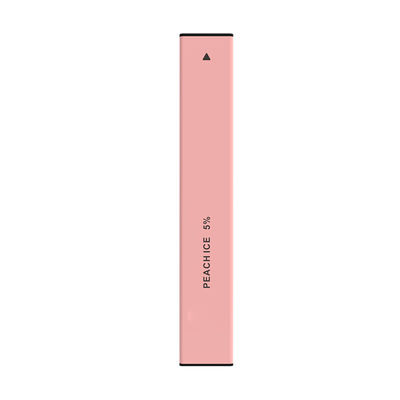 Le rose jetable Mini Vape Pod Pen 400 souffle le tube 1.2ml en aluminium