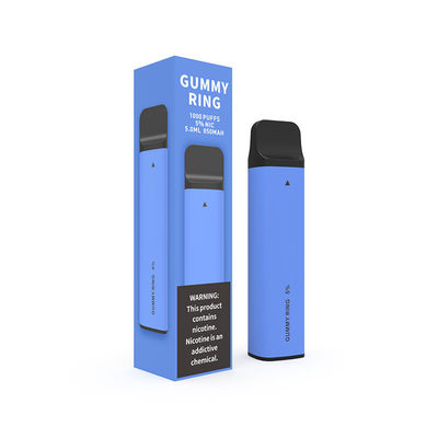 La batterie Vape jetable Pen Pod Device 1000 du PC 6.0ml 850mAh souffle