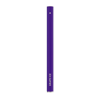 Le stylo jetable 1.3ml de Vape de cigarette du stylo E de glace de raisin a pré chargé 50MG