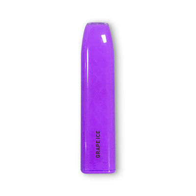 ABS Vape plat jetable Pen Purple 1.6Ω de glace de raisin aucun allumage