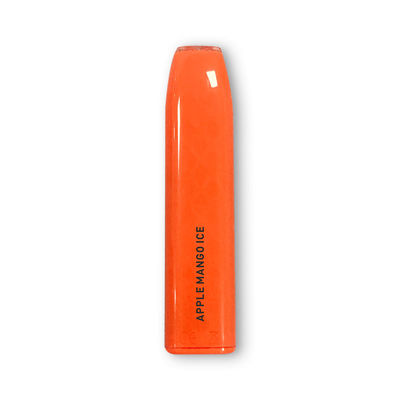ABS jetable orange de stylo de Vape de la batterie 500mAh pré chargé