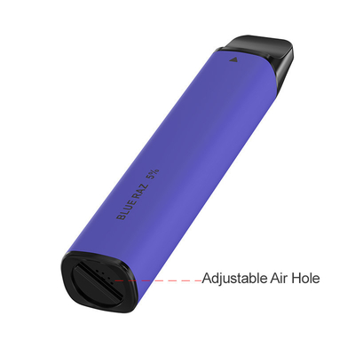 Capacité bleue de batterie de Raz Disposable Vape Stick 1.2Ω Mesh Coil 1100mAh